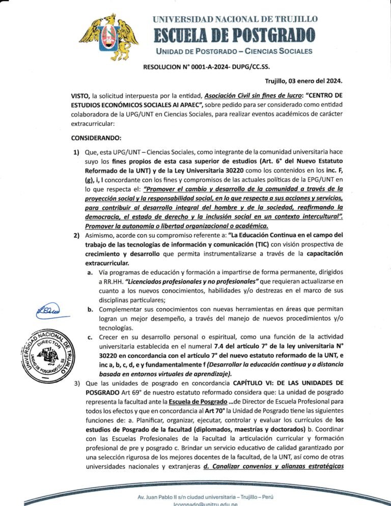 conevio trujillo página 1