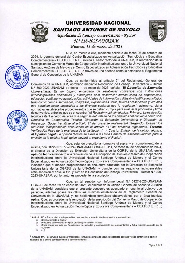 convenio huaraz página 2